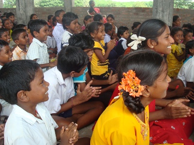 La joie inoubliable des enfants, Orphelinat de Rudravaram, Inde 2010